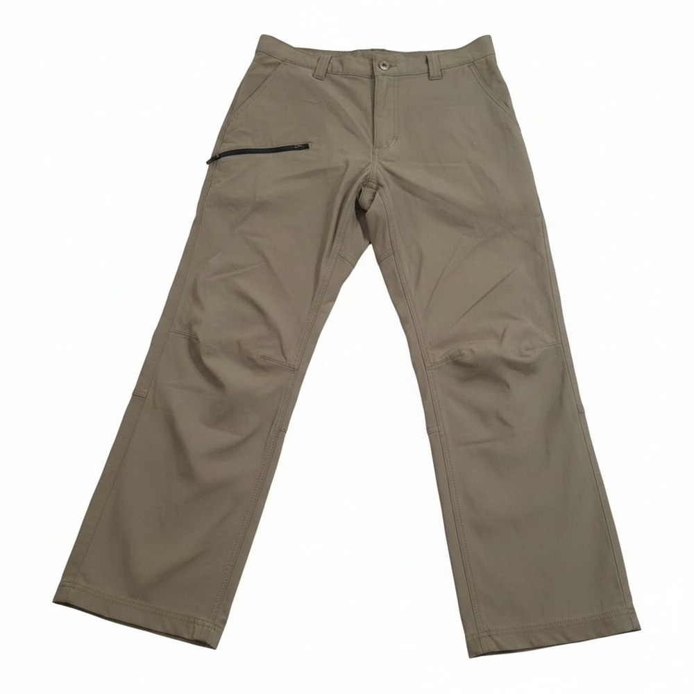 Arborwear Tech Pants Mens 36x30 Brown Nylon Spandex Stretch Tree Climber Hiking